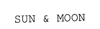 SUN & MOON logo