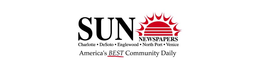 SUN NEWSPAPERS AMERICA'S BEST COMMUNITY DAILY CHARLOTTE DESOTO ENGLEWOOD NORTH POINT VENICE logo