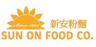 SUN ON FOOD CO. SINCE 1992 logo