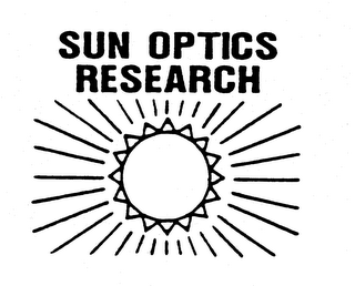 SUN OPTICS RESEARCH logo