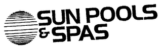 SUN POOLS AND SPAS logo