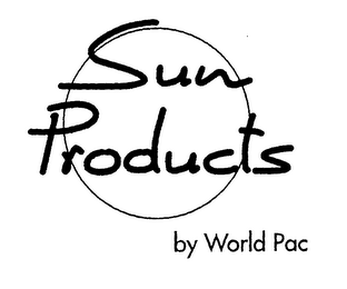 SUN PRODUCTS BY WORLD PAC logo
