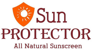 SUN PROTECTOR ALL NATURAL SUNSCREEN logo