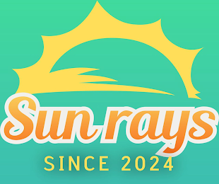 SUN RAYS SINCE 2024 logo