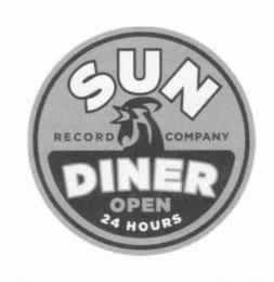 SUN RECORD COMPANY DINER OPEN 24 HOURS logo