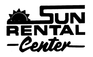 SUN RENTAL CENTER logo