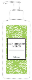 SUN-RIPENED MELON SOFTSOAP logo