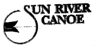 SUN RIVER CANOE logo