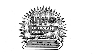 SUN SAVER FIBERGLASS POOLS logo