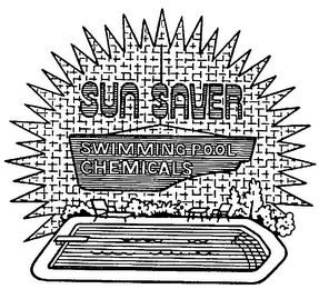 SUN SAVER SWIMMING POOL CHEMICALS logo