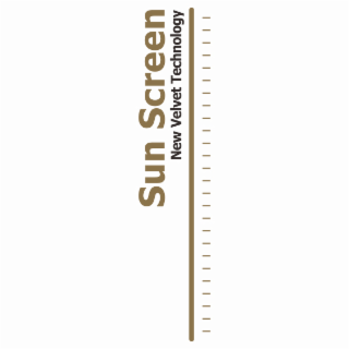 SUN SCREEN NEW VELVET TECHNOLOGY logo