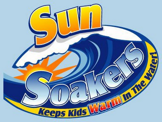 SUN SOAKERS KEEPS KIDS WARM IN THE WATER!