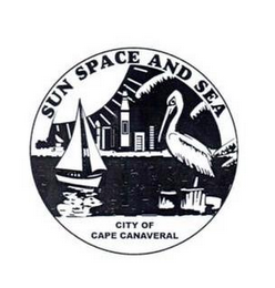 SUN SPACE AND SEA CITY OF CAPE CANAVERAL logo
