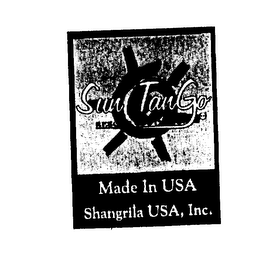 SUN TANGO RESORT CLOTHING MADE IN USA SHANGRILA USA, INC. logo