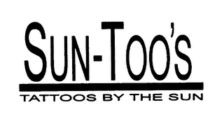 SUN - TOO'S TATTOOS BY THE SUN logo