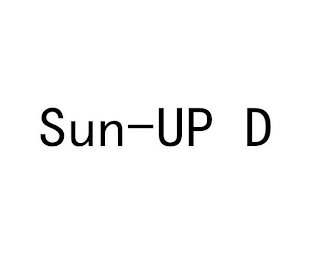 SUN-UP D logo