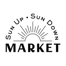SUN UP · SUN DOWN MARKET logo