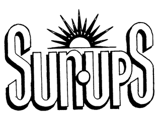 SUN-UPS logo