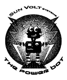 SUN VOLT SYSTEMS SUNNY THE POWER BOT logo