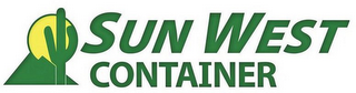 SUN WEST CONTAINER logo