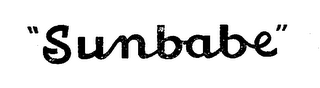 "SUNBABE." logo