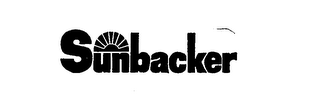 SUNBACKER logo