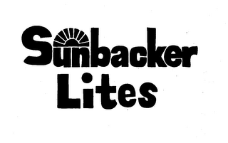 SUNBACKER LITES logo