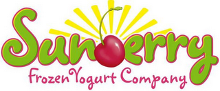 SUNBERRY FROZEN YOGURT COMPANY logo