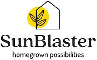 SUNBLASTER HOMEGROWN POSSIBILITIES logo