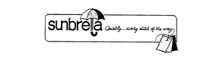 SUNBRELLA QUALITY... EVERY STITCH OF THE WAY logo