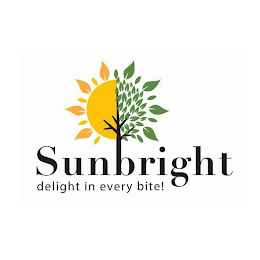SUNBRIGHT DELIGHT IN EVERY BITE logo