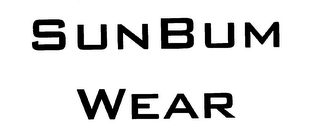SUNBUM WEAR logo