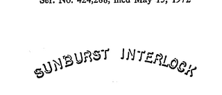 SUNBURST INTERLOCK logo