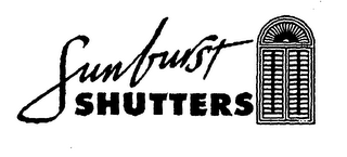 SUNBURST SHUTTERS logo