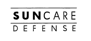 SUNCARE DEFENSE logo