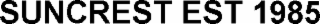 SUNCREST EST 1985 logo