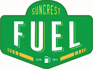 SUNCREST FUEL ESTD. 2017 logo