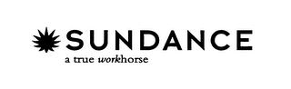 SUNDANCE A TRUE WORKHORSE logo