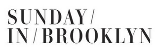 SUNDAY / IN / BROOKLYN logo
