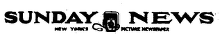 SUNDAY NEWS-NEW YORK'S PICTURE NEWSPAPER logo