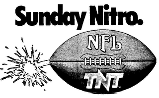 SUNDAY NITRO. NFL TNT logo