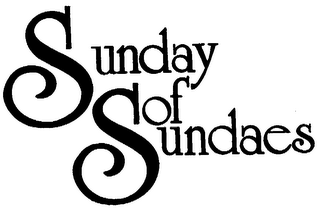 SUNDAY OF SUNDAES logo