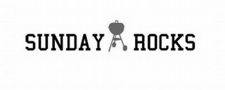 SUNDAY ROCKS logo
