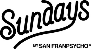 SUNDAYS BY SAN FRANPSYCHO logo