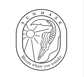 SUNDAZE BLOOM WHERE YOU WANDER logo