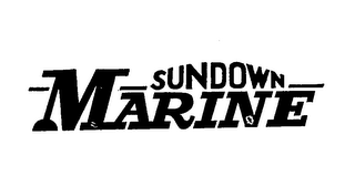 SUNDOWN MARINE logo
