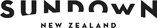 SUNDOWN NEW ZEALAND logo