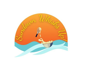 SUNDOWN, WHISKS UP! logo