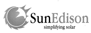SUNEDISON SIMPLIFYING SOLAR logo