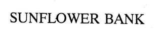 SUNFLOWER BANK logo